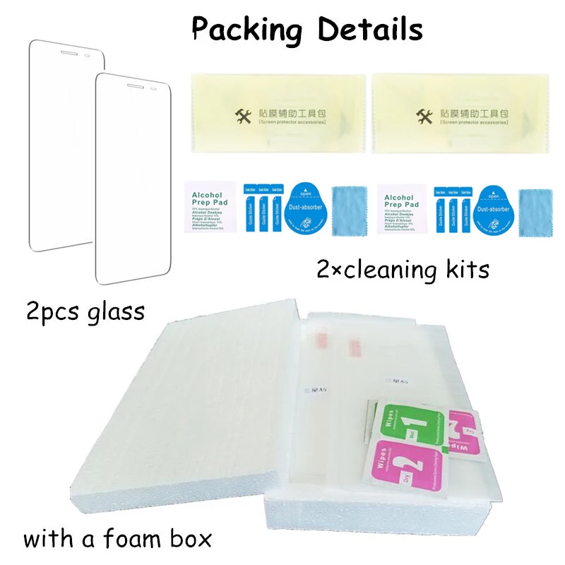 Blackview BV5100 Pro 화면 보호기 용 BV4900 강화 유리 Blackview BV5100 BV4900 커버 용 스크래치 방지 LCD 필름 유리