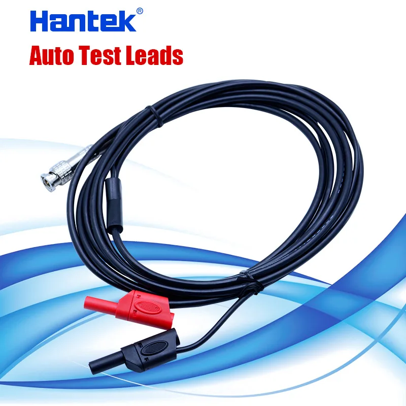 

Hantek Oscilloscope Probes Auto Test Cable HT30A BNC to Banana Adapter Dual Banana Head Multipurpose Test Line