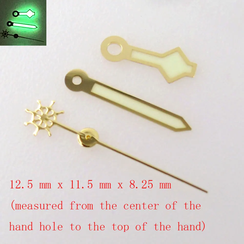 Ensemble d'aiguilles lumineuses pour montre-bracelet, 15 modèles, mouvement automatique, pour NH35 NH36 7s36 7s25 7s35 6r15 4r35 4r36