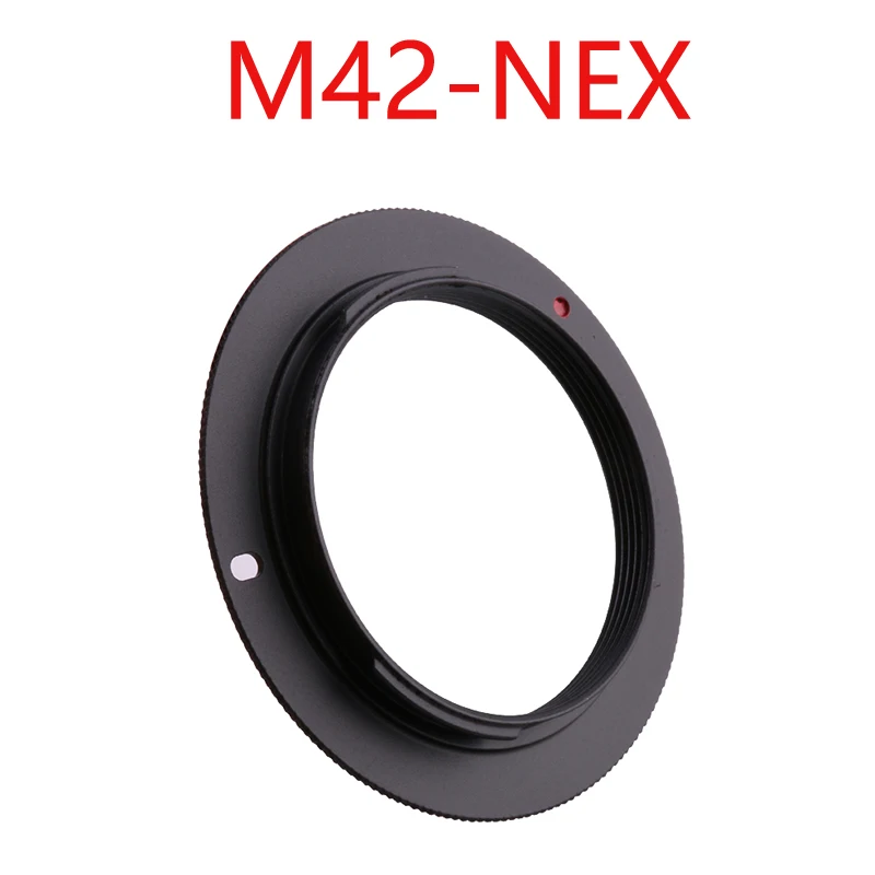 10pcs/lot For M42-EOS M42-AI M42-AF M42-PK M42-NEX Aluminum M42 Screw Mount Lens Adapter For Canon Nikon Sony pentax camera lens