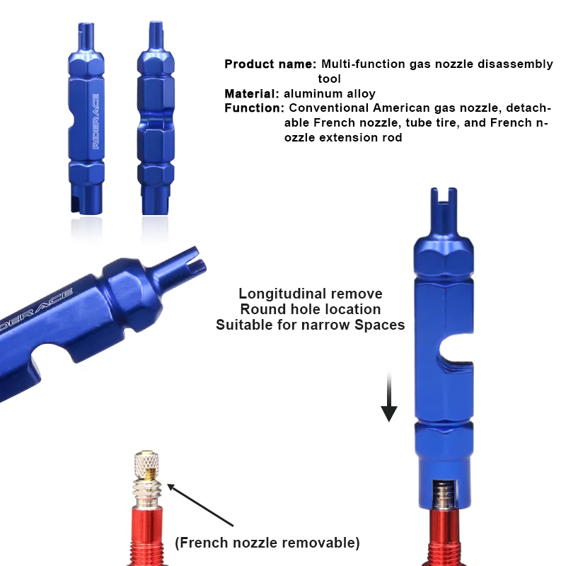 Bicycle Tubeless Tyre Sealant Injector Injection Tool Schrader Presta Valve Core Removal Tool 60ml Syringe Rubber Hose Kit