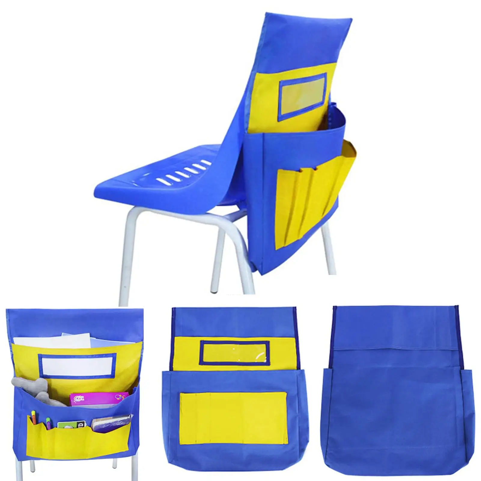 HOT SALES！！！New Arrival School Stationery Organizer Pocket Sundries Collection Chair Back Storage Bag