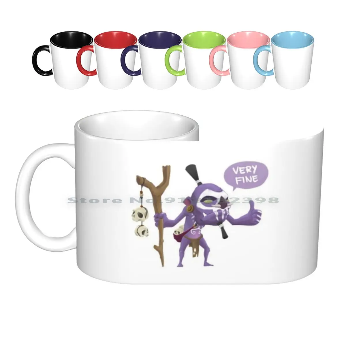 Very Fine Ceramic Mugs Coffee Cups Milk Tea Mug Very Fine 2 Witch Voodoo Witch Fine Game Mmorpg Hex Local Shaman Skull Gaming