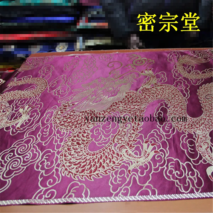 Tibetan Decorative Cloth Tibetan Decorative Buddha Hall Decorative Dragon Cloth Dragon Brocade Fabric