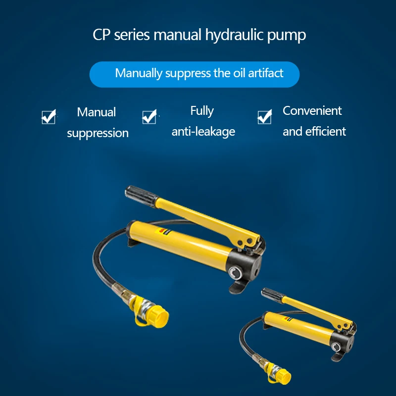 CP-180 Ultra-High Pressure Hydraulic Hand Pump Manual Pump Hydraulics Large Oil Volume Hand Pump High Pressure Oil Pump