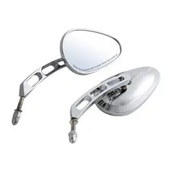 Motorcycle 8MM Rear View Mirrors For Harley Touring CVO Road King Sportster XL883 XL1200 Cafe Racer Accessories