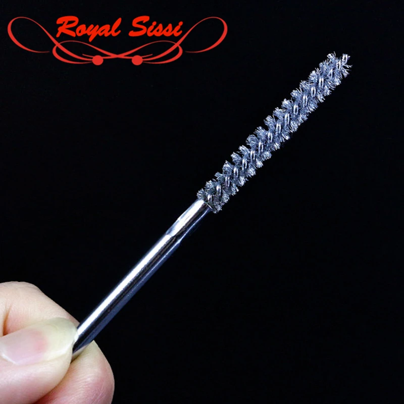 Royal Sissi new 1pcs super fine stainless wire fly tying dubbing brush professional fly tying tools for rake dubbing materials