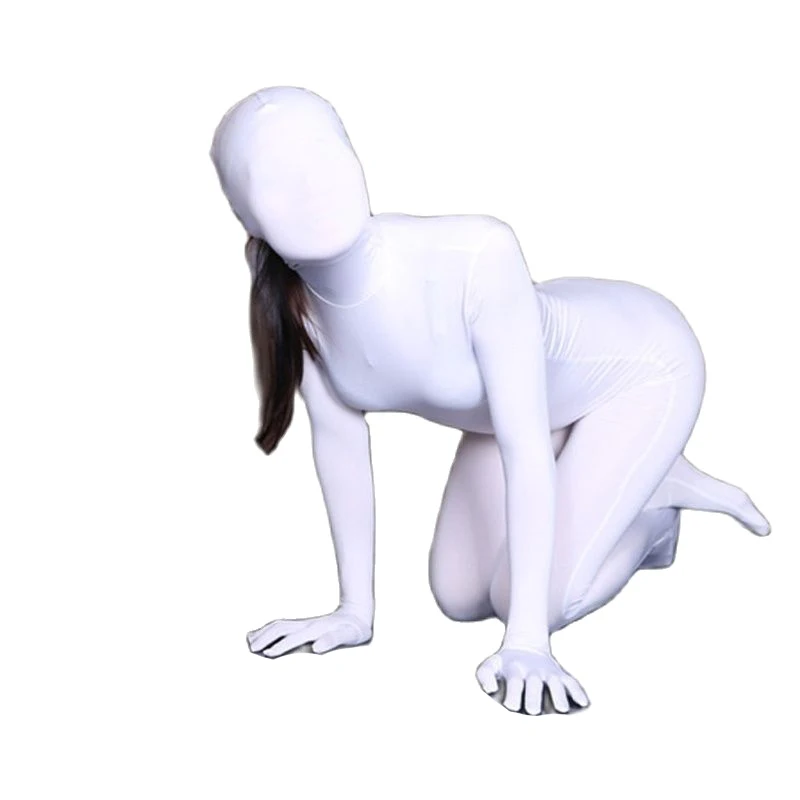 Mono ajustado de una pieza con dedos separados, abrigo completo, Zentai, licra, mono, traje de escenario para Cosplay