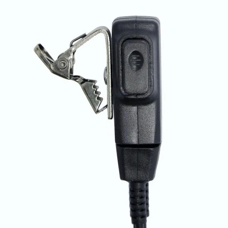 2 Pin PTT MIC Headset Covert Acoustic Tube In-ear Earpiece For Kenwood HYT WEIERWEI TK Motorola Baofeng UV-5R Radio Accessories