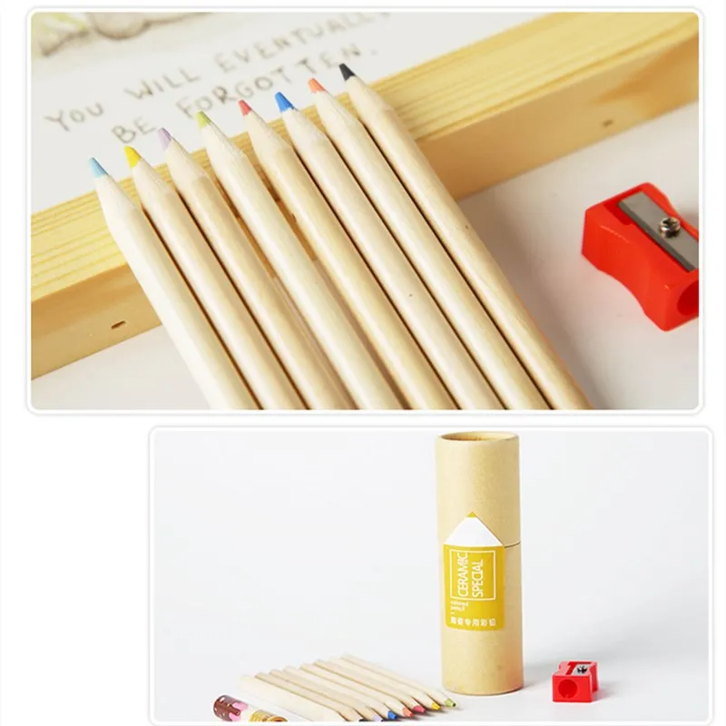 Pottery Underglaze Pencil Set DIY Handmade Ceramic Hand-painted Hook Line Glaze Chalk Pottery Painting and Coloring Tools