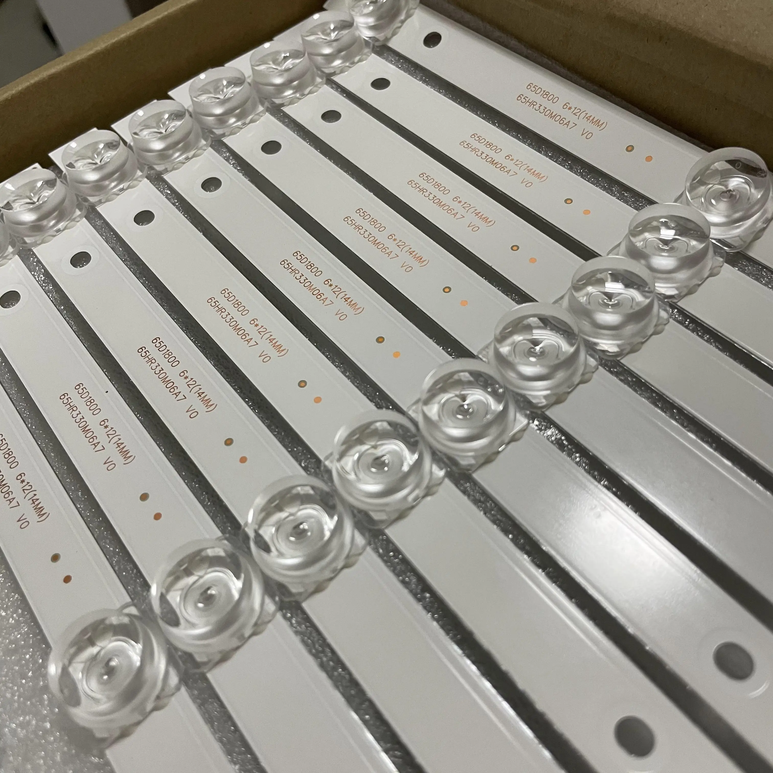 Faixa de retroiluminação para iluminação de fundo 65-60 leds 6v