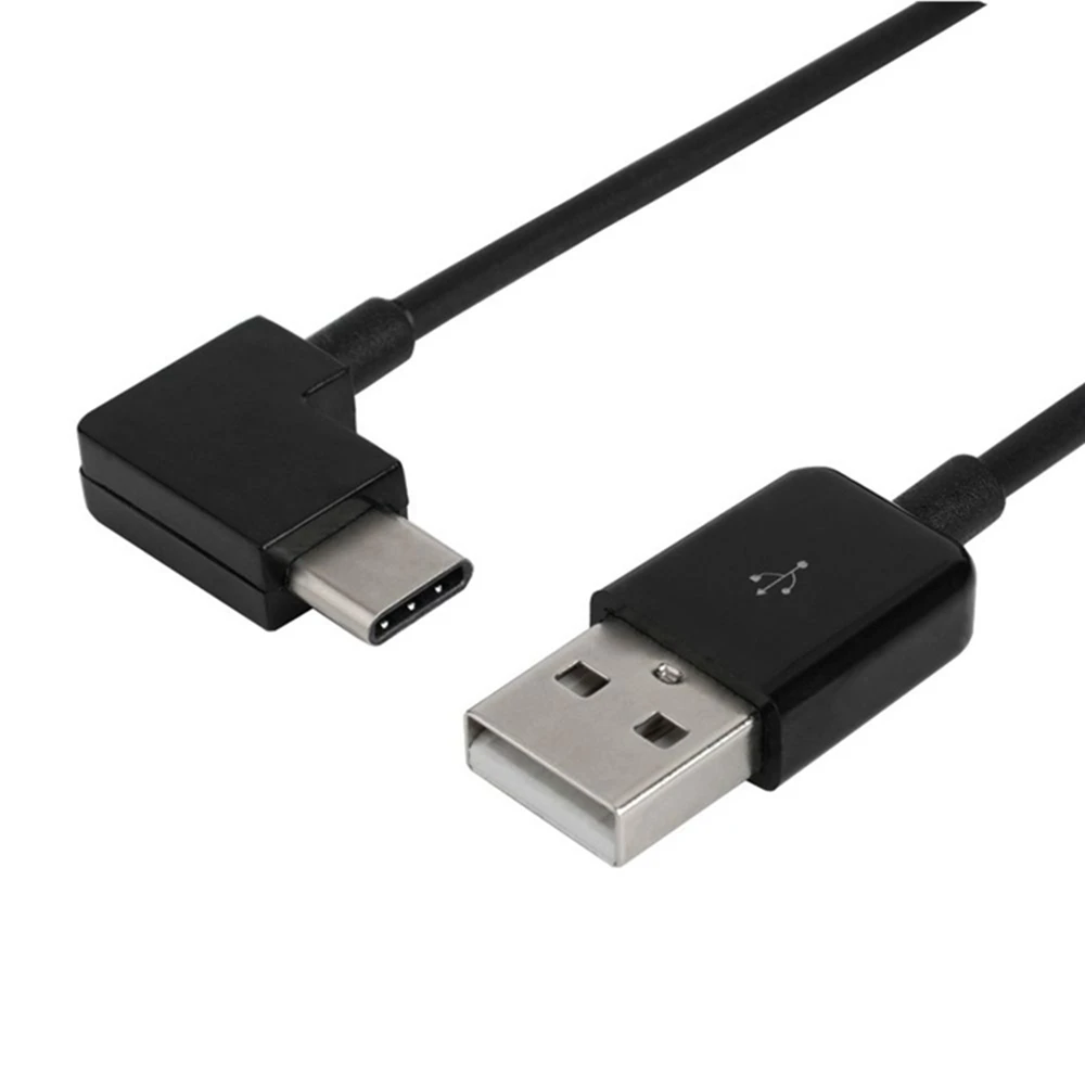 USB Typ C 100cm 1m 2m 3m kurze Kabel 90 Grad Right angle USB Typ-C 3,1 Stecker Draht USB C Kabel für MacBook / 4C