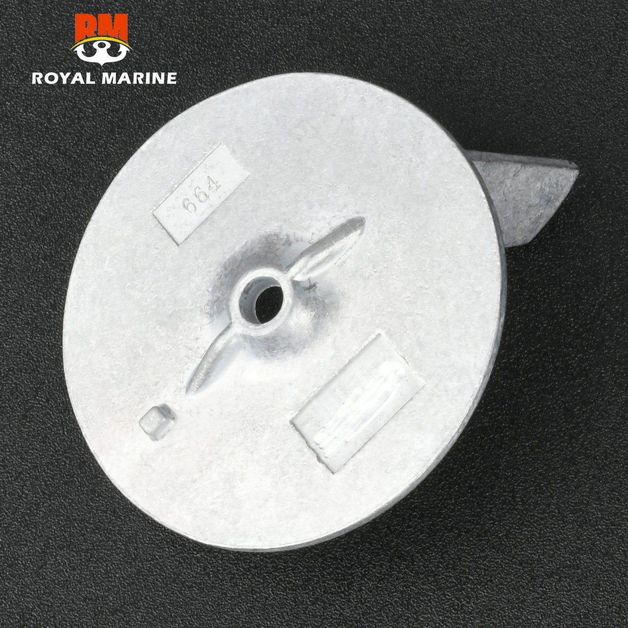 664-45371 Tab Trim Anode for Yamaha Outboard Engine 664-45371-00 20HP 25HP 30HP 40HP 45HP 50HP 2/4-stroke
