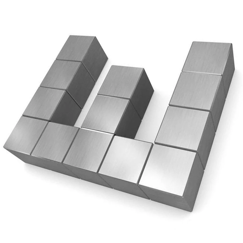 고순도 텅스텐 잉곳, 10x10x10mm, 15x15x15mm, 20x20x20mm, 25x25x25mm, 30x30x30mm, 연구용 텅스텐 큐브 사용자 지정