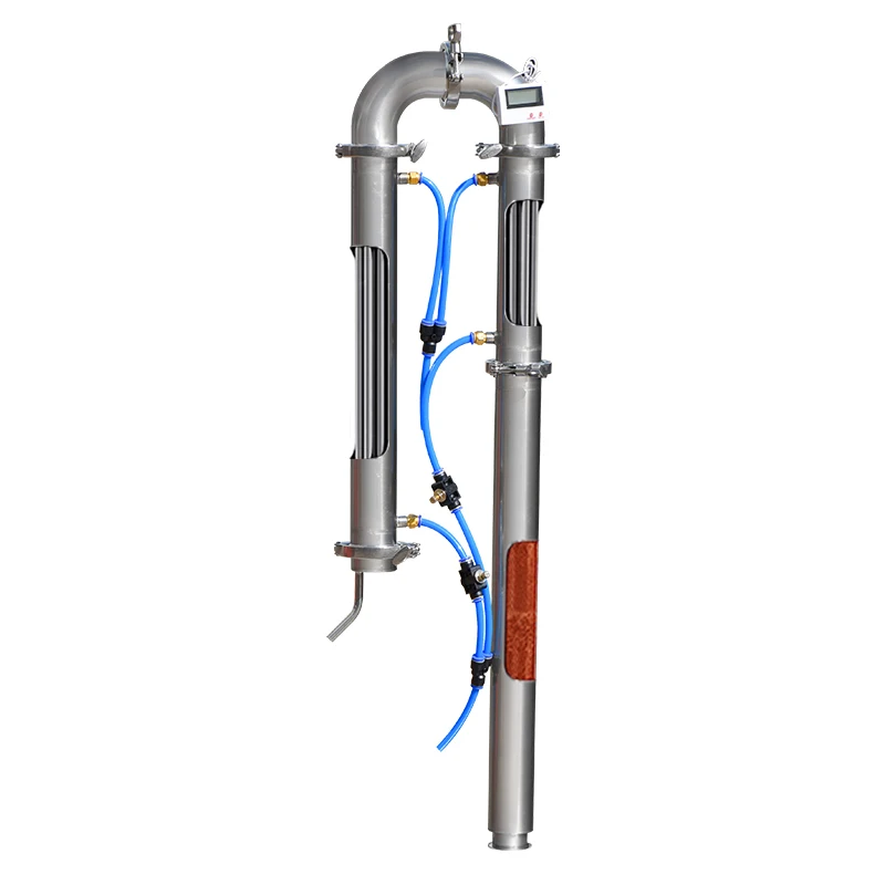 

Tube distillation tower home-brewed liquor, brandy, whisky, vodka, moonshine machine and equipment with copper mesh 1.5''2''