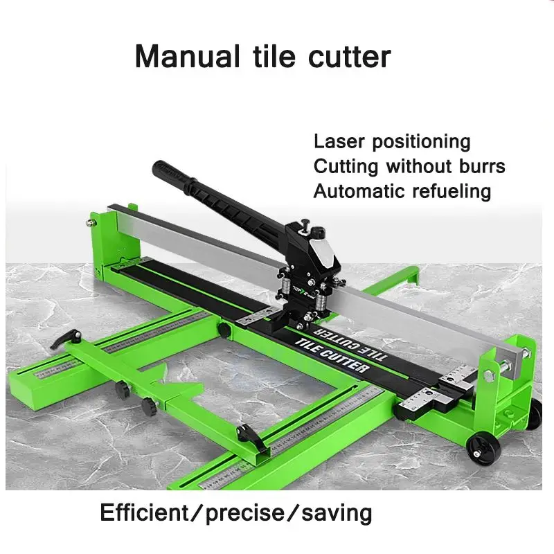 Foldable Manual Tile Cutter Push Knife All-Steel High-Precision Floor Tile Cutter Laser Positioning High-Speed Cutting