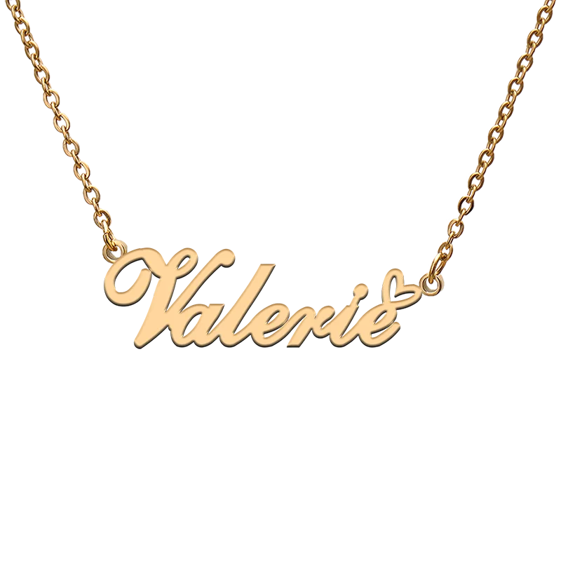 

Custom Personalized Name Necklaces for Valerie Best Friends Birthday Christmas Mother Days Jewelry Gifts