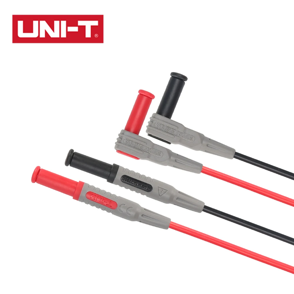 UNI-T UNIT UT-L09 Dual head connectors wire normal diameter multi occasion use security mask double insulated banana plug