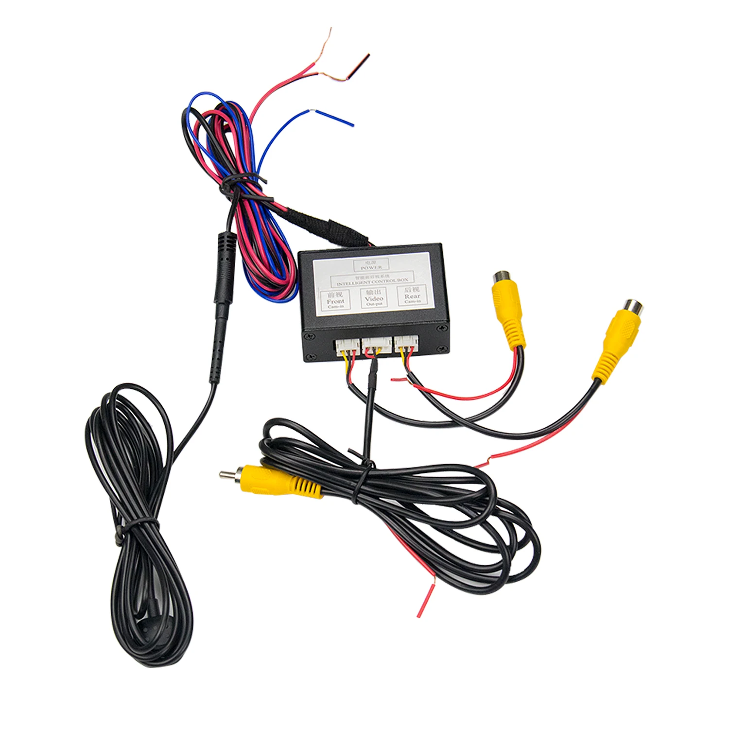 

Car Parking Backup Camera Video Channel Converter Auto Switch Front View / Rearview Rear View Camera Video Control Box