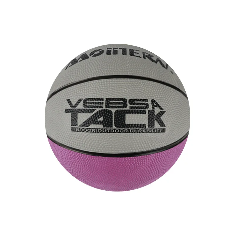 

School Rubber Basketball No. 7 Foreign Advertising Promotion Gift Rubber Basketball Youth Student Basketball