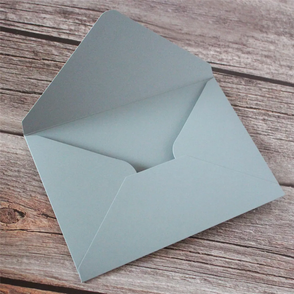 Olive Green Invitation Card Envelop 5.3\