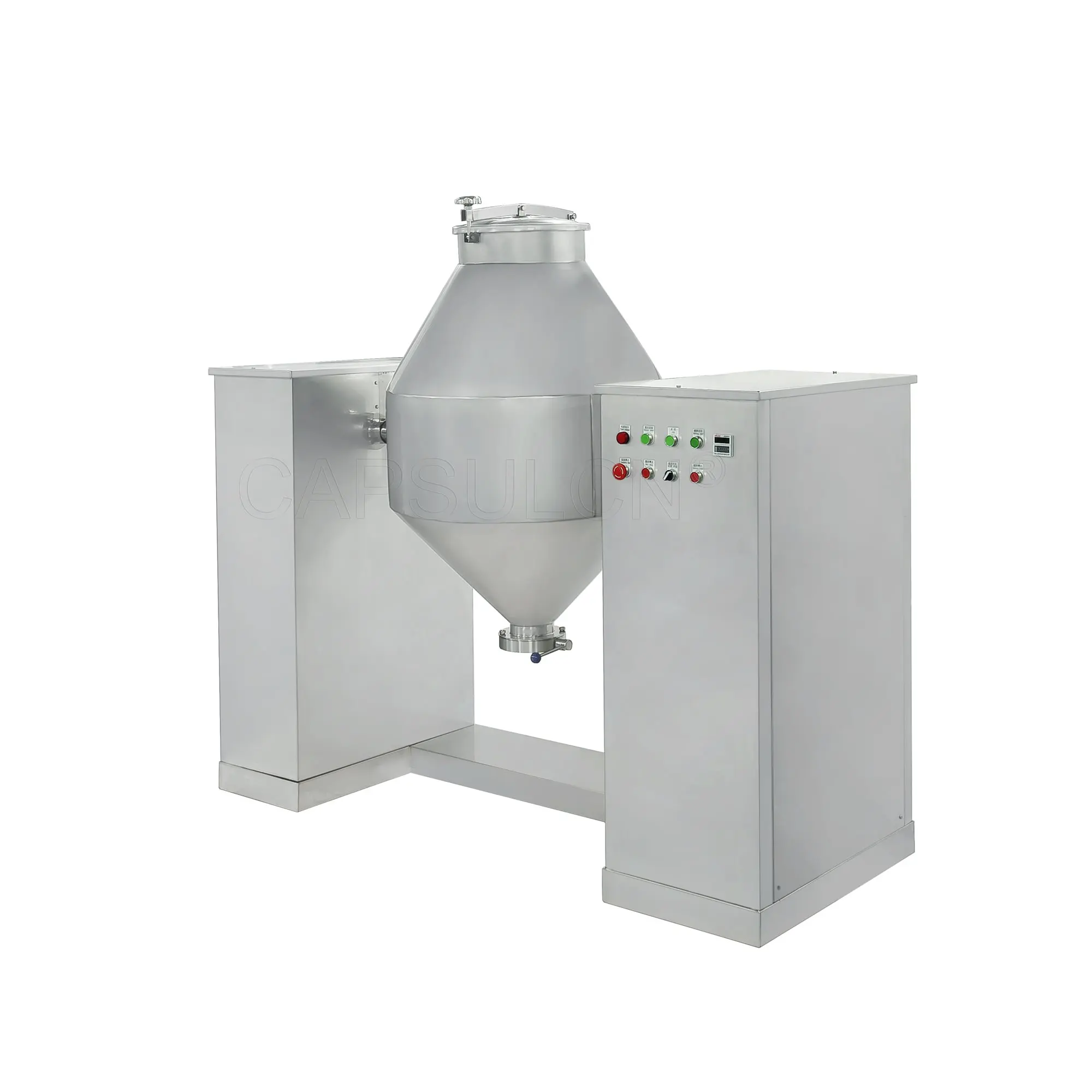 W100-1000 Double Cone Vacuum Dryer W Series High-efficiency Pharmaceutical Mixer