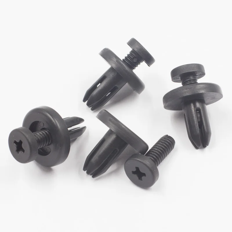 

500pcs Auto Bumper Fender Door Retaining Rivet for BMW Toyota Mazda Toyota Push Expanding Clips