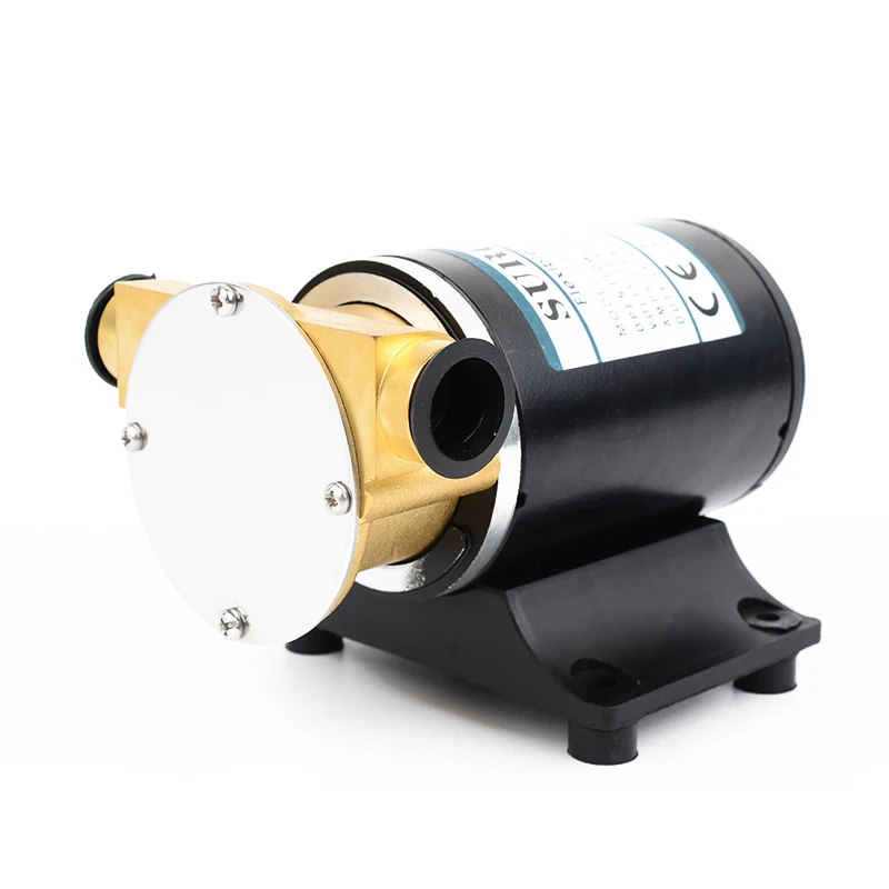 FIP-3200 DC 12V Electric High Pressure Marine Bilge Water Pump Fully Automatic Cleaning Large Flow Deck Flushing Engine Cooling