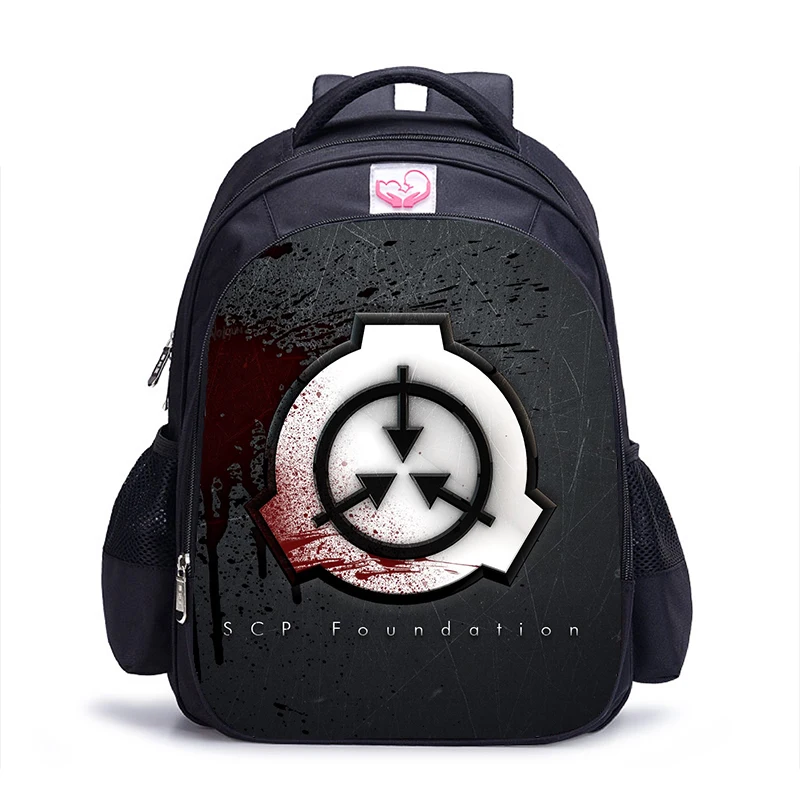 

SCP Secure Contain Protect Children School Bags Orthopedic Backpack Kids School Boys Girls Mochila Infantil Cartoon Bags