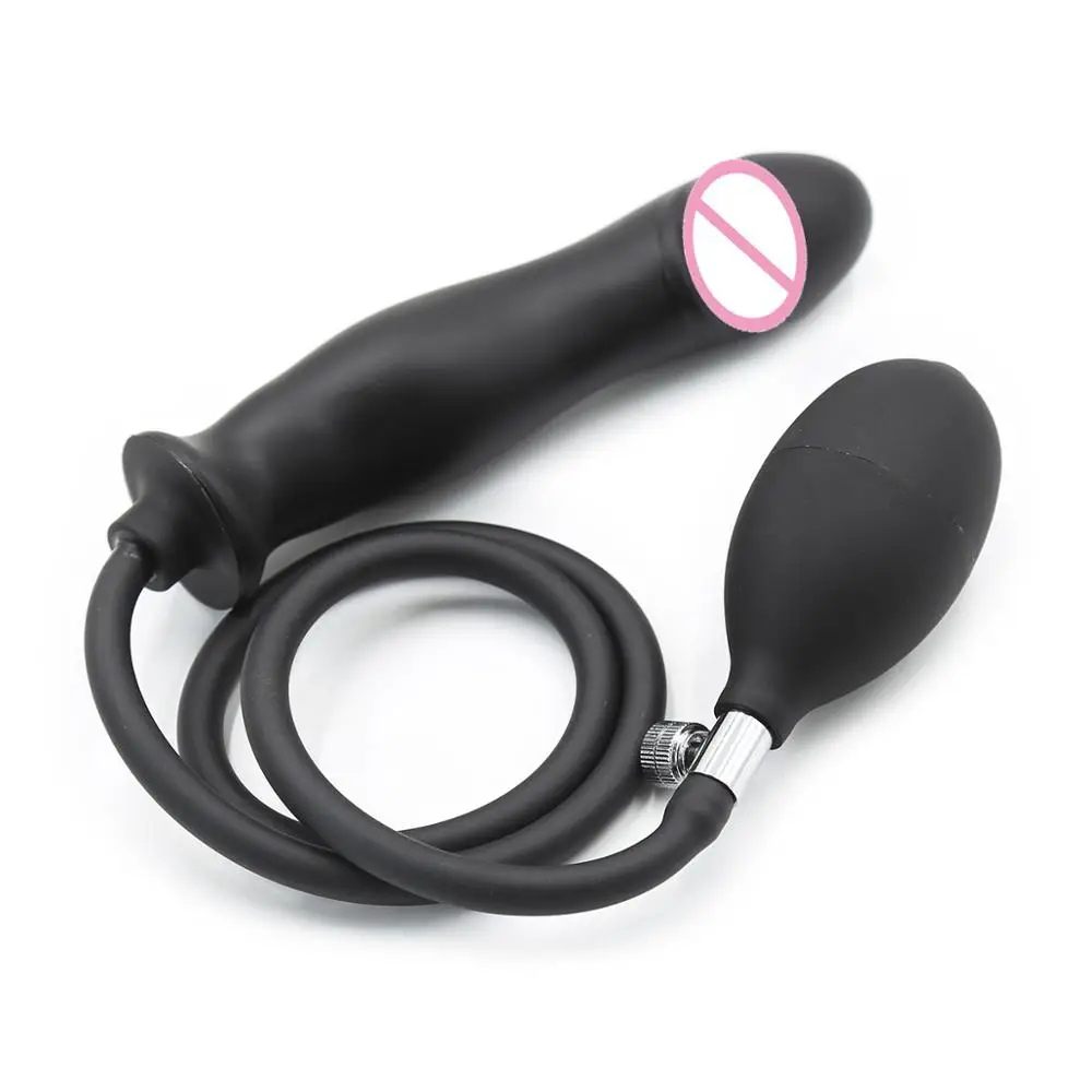 Thierry Silicone Inflatable Anal Plug Expandable Butt Plug With Pump Adult Products Sex Toys for Women Men Anal Dilator