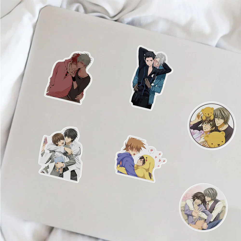 10/30/50PCS Spiel BL; yaoi Animation Personalisierte Graffiti Wasserdicht Aufkleber Telefon Bike Laptop Gitarre Gepäck Auto Homosexuell Aufkleber