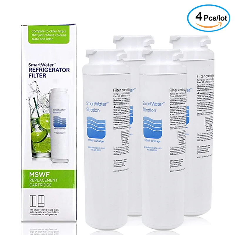 

Replacement of GE MSWF refrigerator water filter 4 pieces