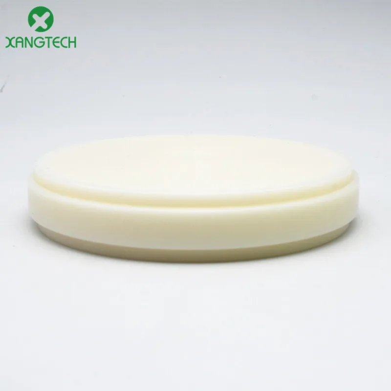 XANGTECH-Cámara de laboratorio Dental CAD 2 piezas 98mm, bloque de cera para tallar dientes, color blanco y verde