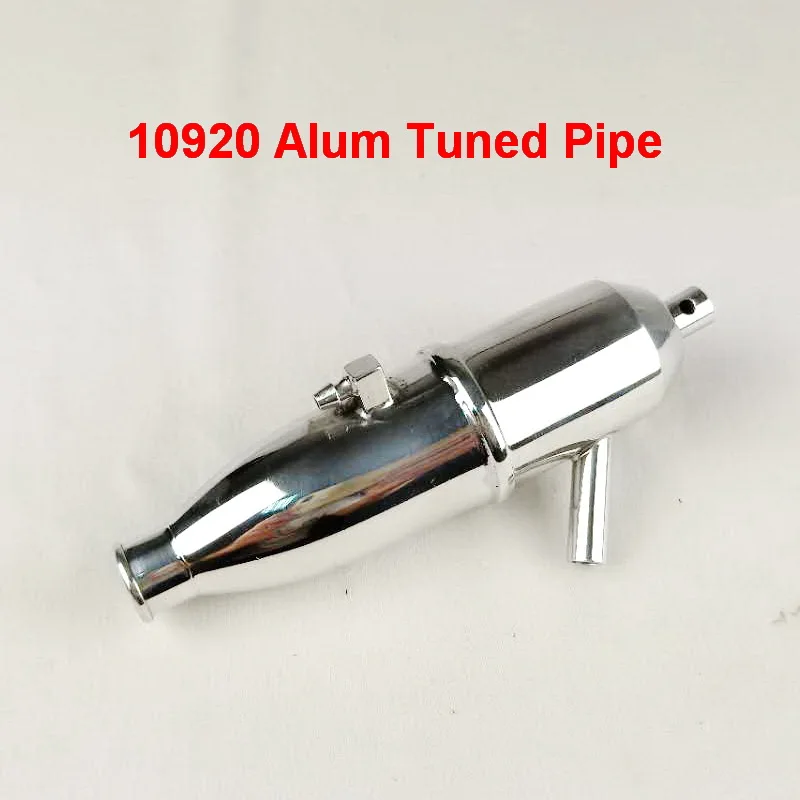 VRX racing 10920 1:10 Aluminum Side Exhaust Pipe For RC Nitro Car exhaust Buggy Truck Engine Spare Parts Accessory