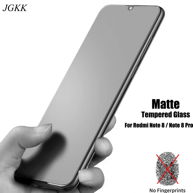 For Xiaomi Redmi Note 9 Pro Max 9S 8 Pro 8T 7S Matte Frosted Tempered Glass For Redmi Note 8 Pro 8Pro Note 7S Screen Protector