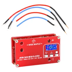 DC 12V Transistor Mini Spot Welder Machine 18650 Battery Various Welding Power Supply Digital Spot Welding Machine DIY