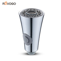 ROVOGO Kitchen Sink Faucet Aerator with 2 Function Swivel Sprayer, Pull Down Faucet Spray Head