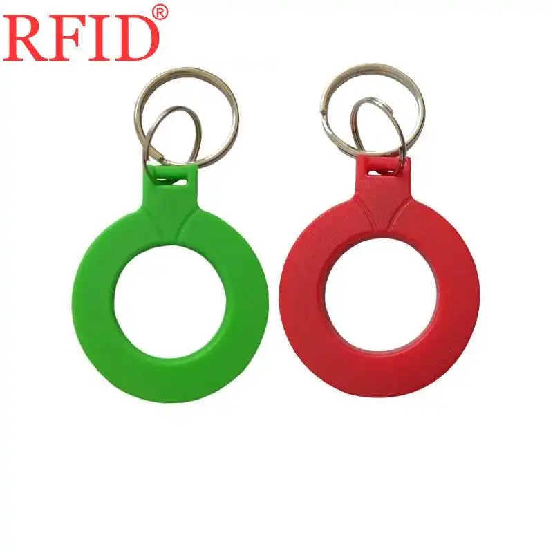 ID 125KHZ EM4100 Read Only Keyfob RFID Waterproof llavero Porta Chave Card Proximity Chip Keychain Badge Token Many Color Select