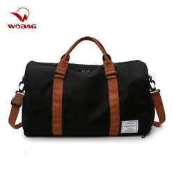 Wobag Large capacity Men Travel Luggage Bag Women Multi-functional Oxford Cloth Weekender Outdoor Travel Duffle Bag