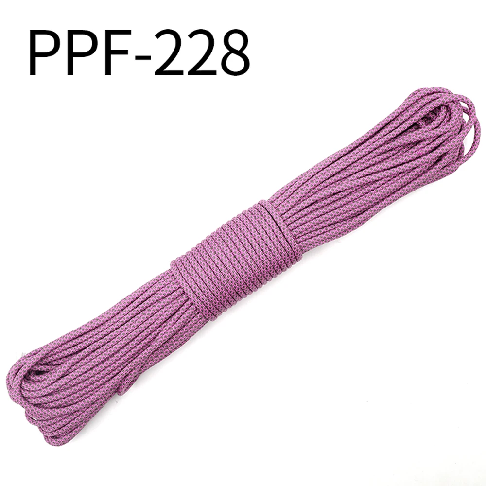 1pcs Valentine's Day Gifts 550 Paracord Parachute Cord Lanyard Mil Spec Type III 7 Strand Core 100 FT 9 Colors