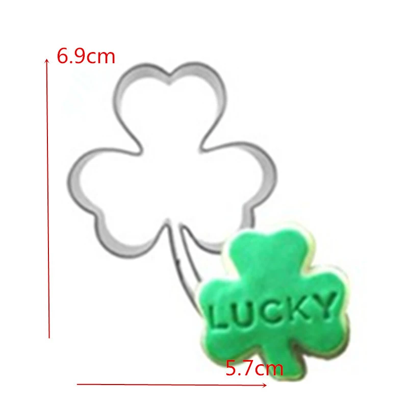 C- Lover Cookie Cutter Stainless Steel Biscuit Knife Baking Fruit Kitchen Tools Mold Embossing Printing