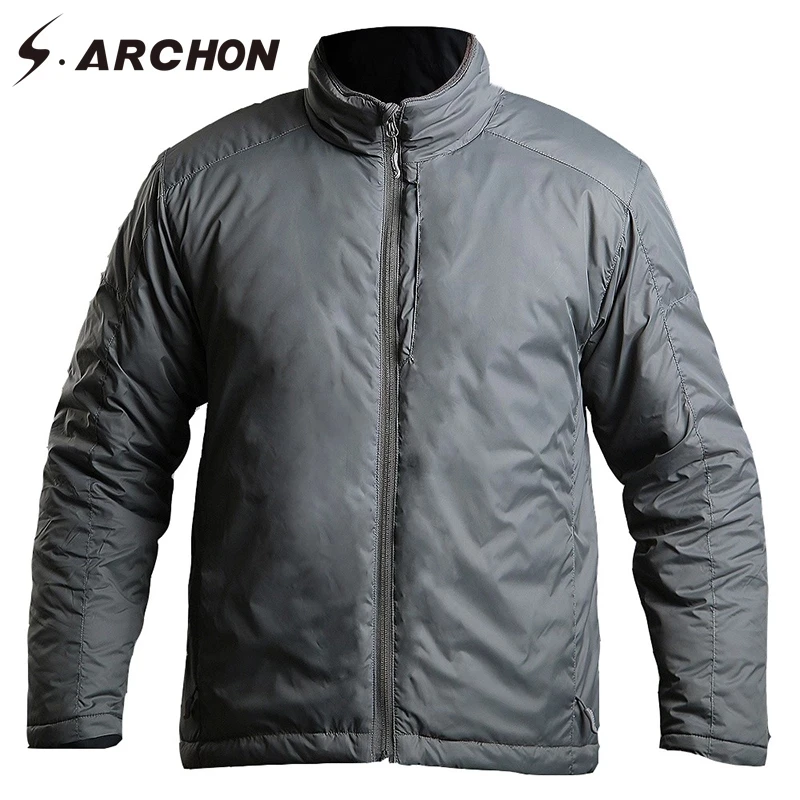 

Winter Thermal Polit Bomber Jackets Men Heat Reflection Windproof Waterproof Military Jackets Tactical Flight Army Coat