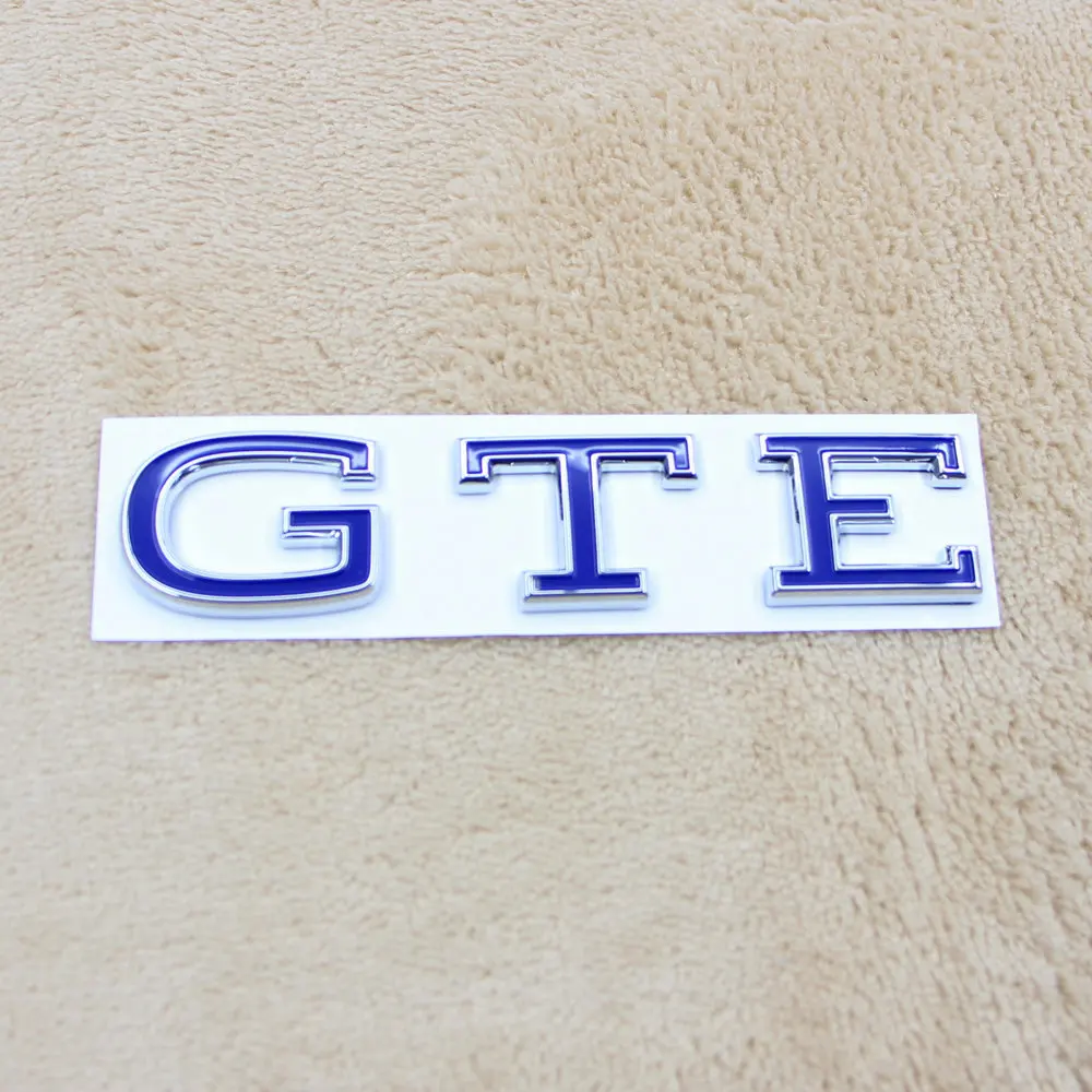 Apply to Golf 8 MK8 GTE logo Tail mark Trunk GTE logo Displacement standard