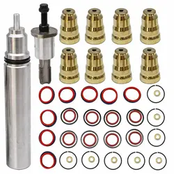 Fuel Injector Sleeve Cup Removal Tool & Install Kit with injector O-Ring, for 1994-2003 7.3L Ford Powerstroke Navistar T444E