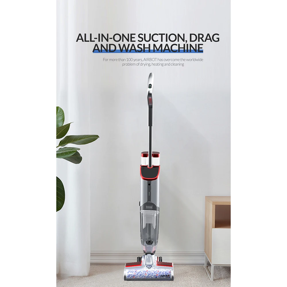 Fonction d'auto-nettoyage Rechargeable, vadrouille intelligente, nettoyage Portable des tapis, nettoyage séparé, réservoir d'eau sale