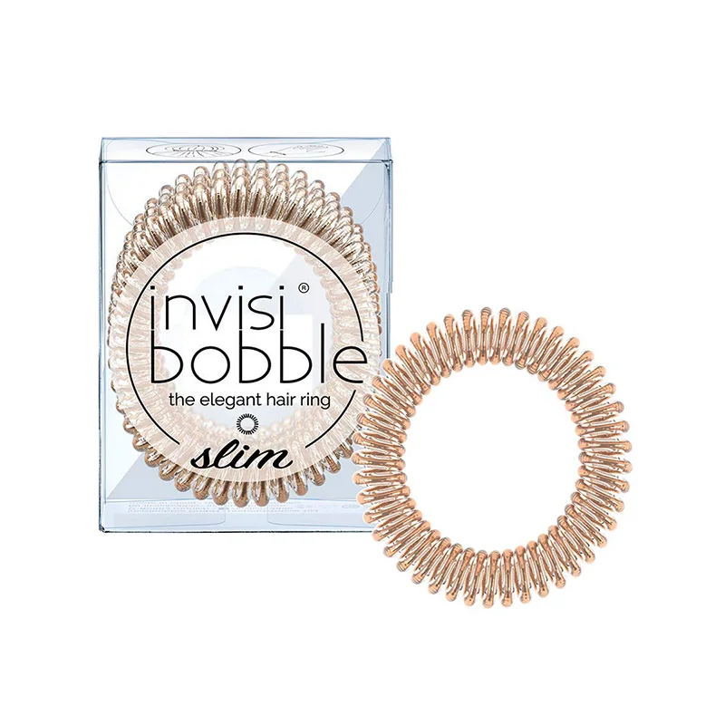 Invisibobble DÜNNE Spurlose Spirale Haar Krawatten elegante haar ringe dame Starke Elastische Grip Spule Haar Zubehör Stilvolle Armband