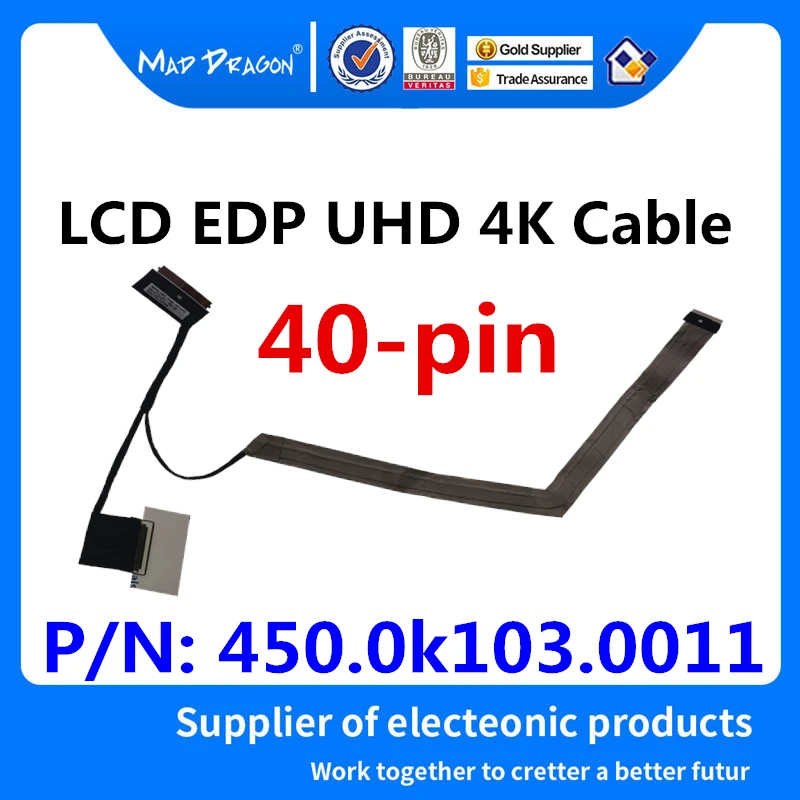 

NEW original Laptops LCD LVDS Screen Video Cable For Samos- C550-15 EDP UHD WIRE LCD UHD 4k Cable 450.0k103.0011