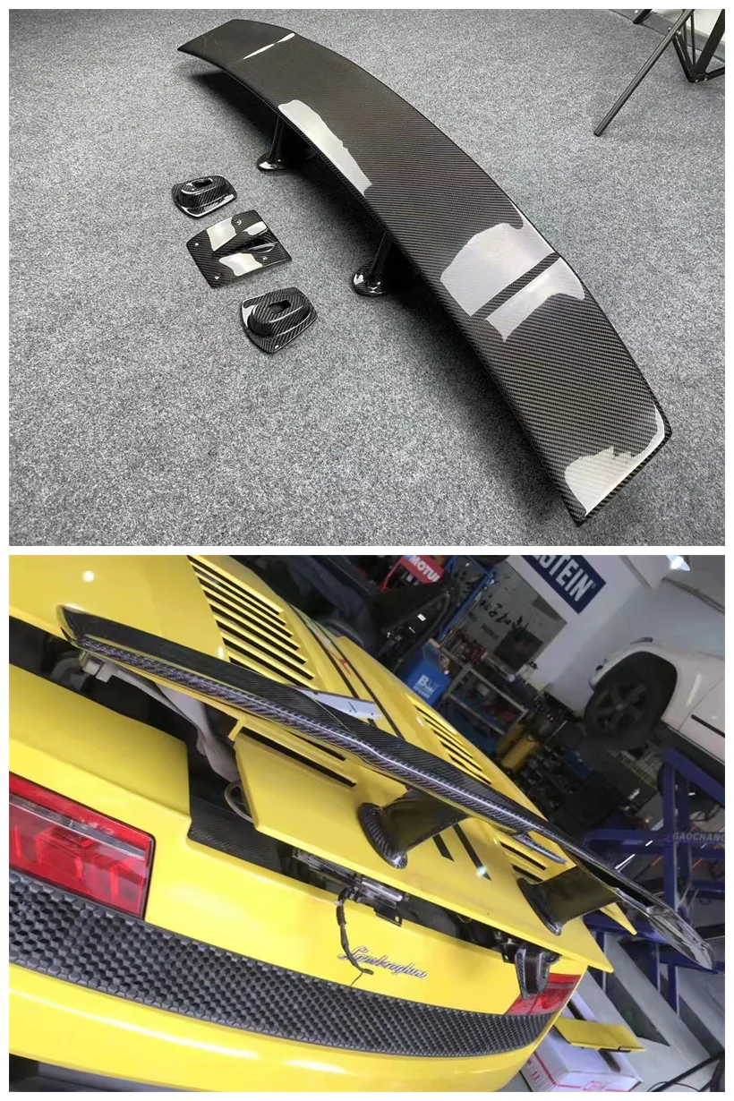 High Quality Real Carbon Fiber Spoiler For Lamborghini LP550 LP560 LP570 Spoiler