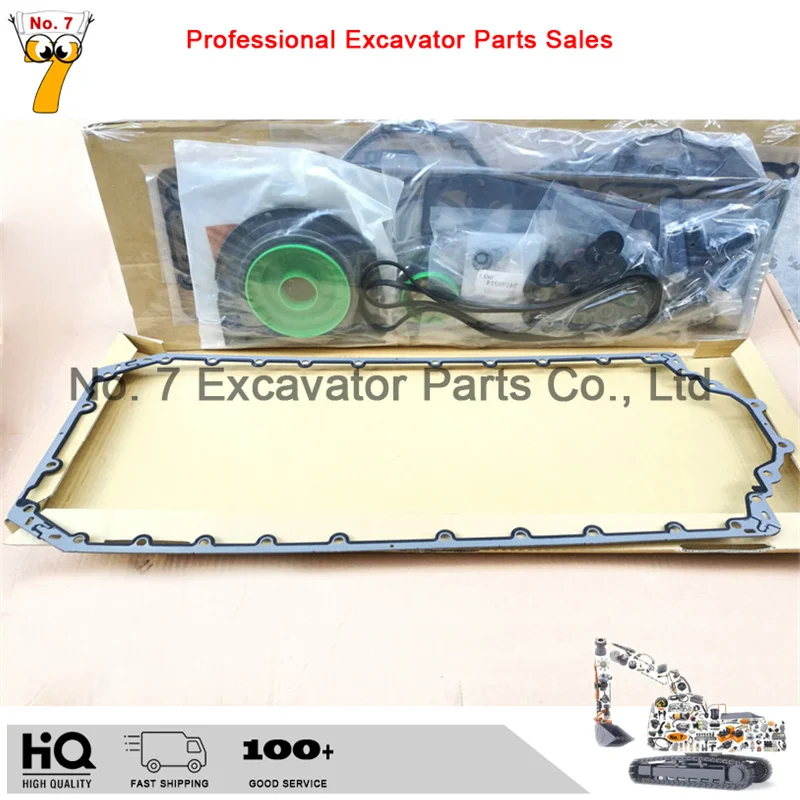 Excavator parts Caterpillar 320D2/323D2 engine overhaul kit cylinder head gasket C7.1 direct injection overhaul kit