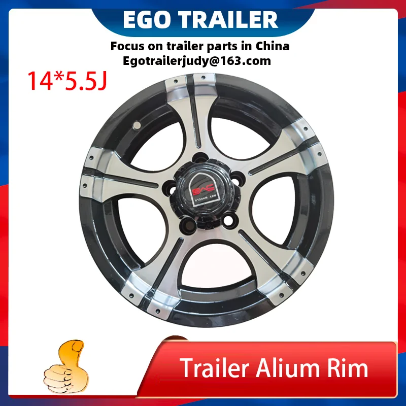 

EgoTrailer 14inch ALIUM TRAILER RIM 5-114.3 CAP1030KGS ET0